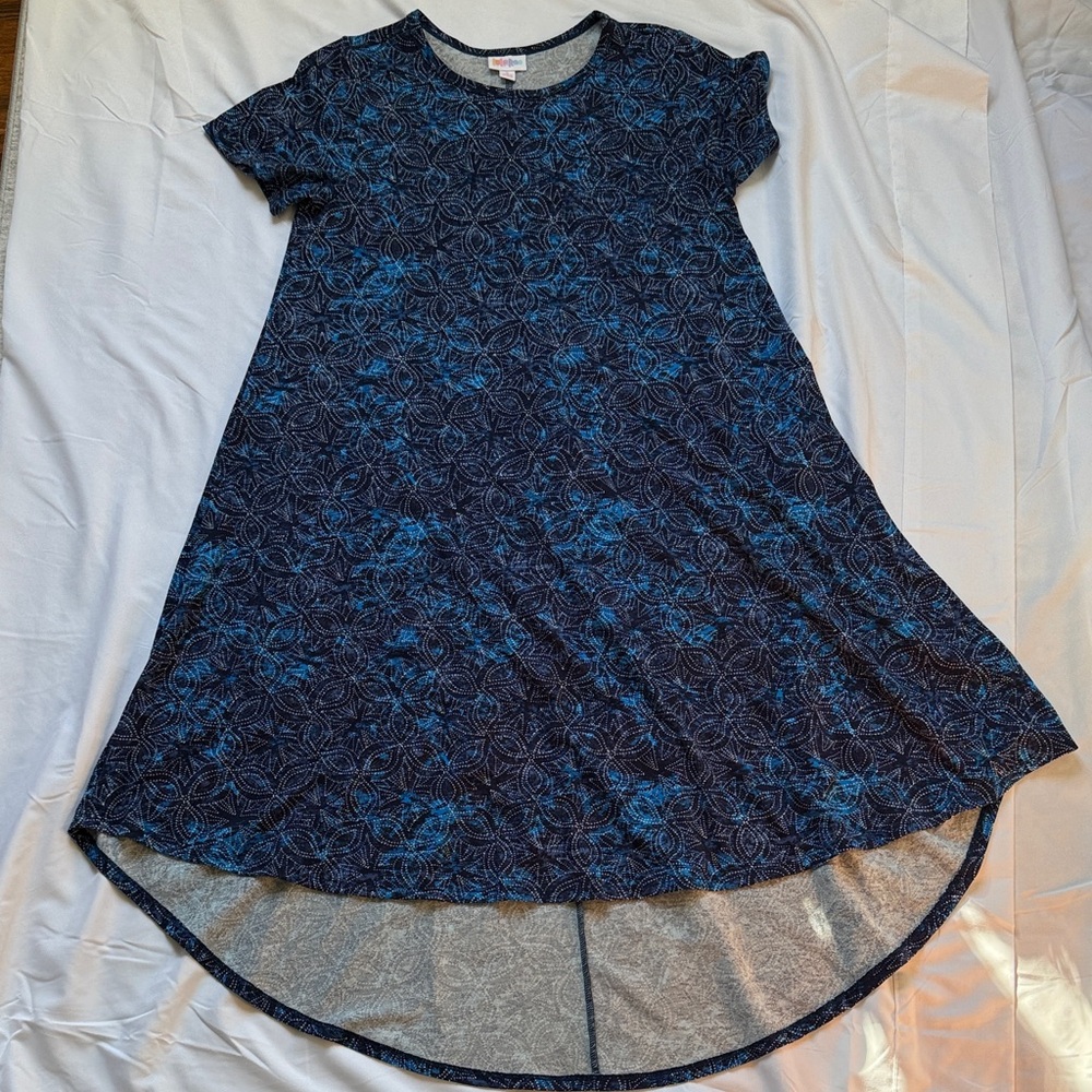 Lularoe Carly Dress Womens Size S